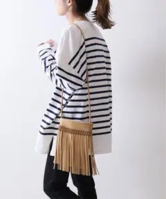 【NOMADIS/ノマディス】 フリンジショルダー