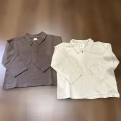 【新品未使用】H&M長袖カットソー2枚セット