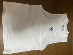 adidas ホワイト タンクトップ M