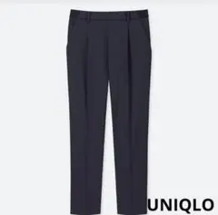UNIQLO ユニクロ EZYタックアンクルパンツ　ブラック　XL