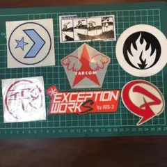 当時物　スケーター　ストリートブランドステッカーセット