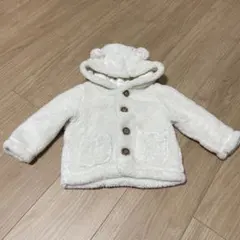 baby GAP くま耳アウター　白ファー80cm