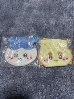 ちいかわ　ポーチ　ガチャガチャ　おかお巾着　ハチワレ　シーサー