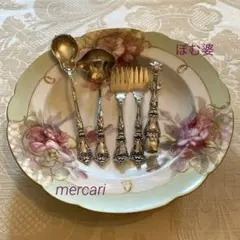 【KPMベルリン】自然主義 印象主義／金縁盛上 プレート ① ※欠け有り KPMベルリン】自然主義 印象主義／金縁盛上 プレート ① - メルカリ