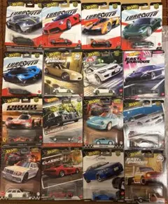 HotWheels skyline Ferrari Benz bmw 16台 - メルカリ