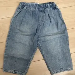 デニムブルー ゴムウエストパンツ 18-24ヶ月