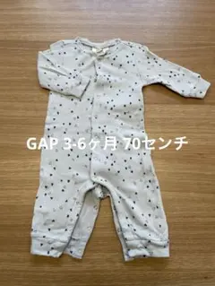 GAP長袖カバーオール3-6ヶ月 70センチ