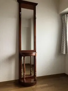 アンティーク風　テーブル付き 姿見　木製　PULASKI FURNITUREのサムネイル