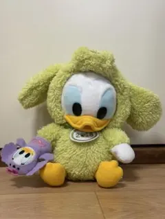 ディズニー 2018年 ドナルド（デイジー） ぬいぐるみ指人形付