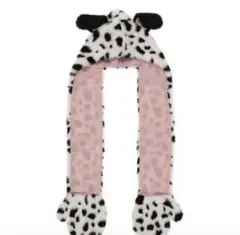 101匹わんちゃんファンキャップマフラー　ダルメシアン　ディズニー