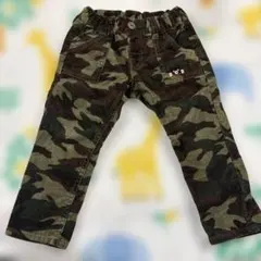 DOUBLE.B 迷彩 コーデュロイパンツ　ダブルビー