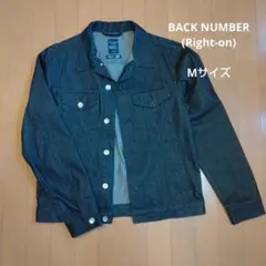 BACK NUMBER Gジャン Mサイズ(Right-on)