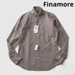 【未使用】100周年モデル Finamore セルジオ コットン シャツのサムネイル