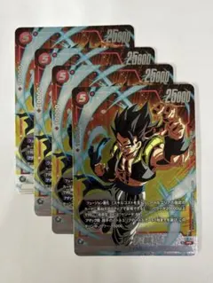 フュージョンワールド　ゴジータ：BR【プロモ・ホイル】4枚セット