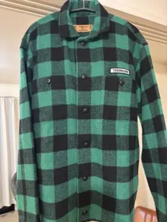 TENDERLOIN グリーン・ブラックチェック Mサイズ