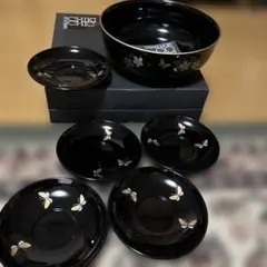 森英恵　漆器6点セット