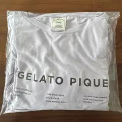 GELATO PIQUE プリント Tシャツ ライトパープル