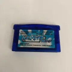 動作確認済み　ポケットモンスター サファイア アドバンス GBA