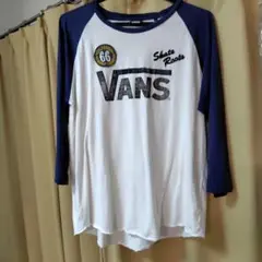 VANS 七分袖 ラグランロングTシャツ Skate Roots 66 LLのサムネイル