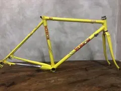 手渡し限定］COPPI ALUMINIUM GALAXY イエローロードバイク - メルカリ