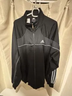 90s adidas トラックジャケット　ブラック
