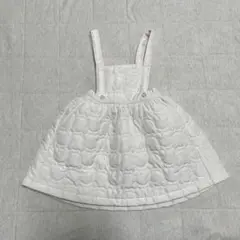 アプレレクール　80cm タイニーベアー　ジャンパースカート　サス付きスカート