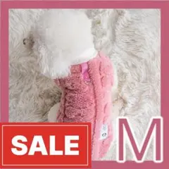 ピンク　Ｍ　犬服 ドッグウェア 冬服 ボア 犬 ペットグッズ 防寒着　ペット服