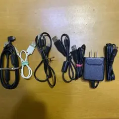 USBケーブルと充電器セット