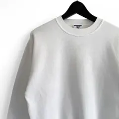 90s ヴィンテージ Jerzees USA製 無地 ホワイト スウェット C0