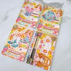 アイカツカード フローラルアルプスコーデ 4枚セット 姫里マリア