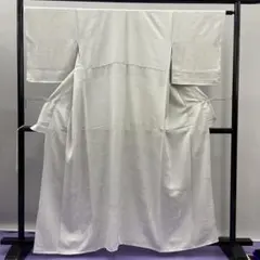 8186 未使用品 色無地 着物 正絹 茶道 薄紅 三つ柏 - メルカリ