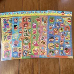 クレヨンしんちゃん　キラッとシール　6セット
