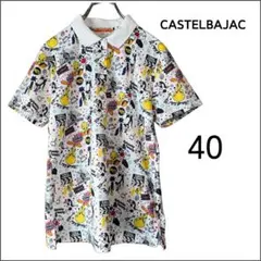 カステルバジャックスポーツ ゴルフ ルーニーテューンズ ポロシャツ 40のサムネイル