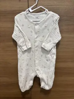 バースデイ　アヒル柄ロンパース