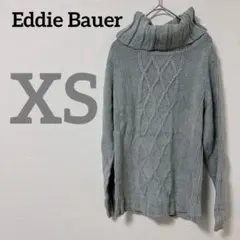 Eddie Bauer 【XS】タートルネック セーター グレー ニット 長袖