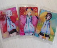 ホロライブウエハースvol.4 2期生　癒月ちょこ　百鬼あやめ　大空スバル