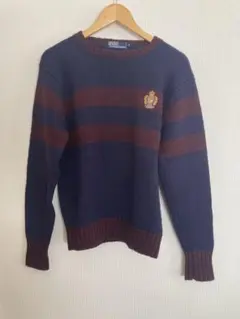 Polo by Ralph Lauren M セーター ネイビー・ボルドー