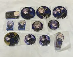 ツイステ ヴィル エペル ポムフィオーレ寮 まとめ売り 缶バッジ