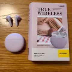 ELECOM 完全ワイヤレスイヤホン　LBT-TWS17CSPN ほぼ未使用
