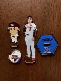 楽天イーグルス　渡辺翔太選手 きゅんきゅんアクスタ&イーグルスガチャ中日コラボ
