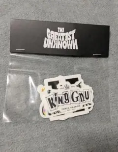 新品未開封 KingGnu THE GREATEST UNKNOWN ステッカーのサムネイル