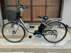 中古電動自転車 パナソニックビビDX 26インチ ブラウン 横浜 №3643