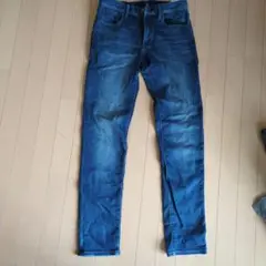 UNIQLO JEANS スキニーデニム ダークブルー