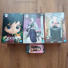 新品未開封 鬼滅の刃 フィギュア セット 胡蝶しのぶ 悲鳴嶼行冥 冨岡義勇