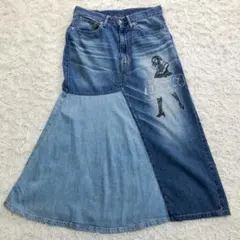 【現行 美品】 ヒステリックグラマー ヒスガール デニム スカート S