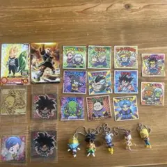 ドラゴンボール超コレクターシール⭐︎15枚&ガチャ5点&カード2枚セット