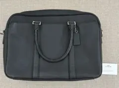 コーチ レザー ビジネスバッグ ブラック A4