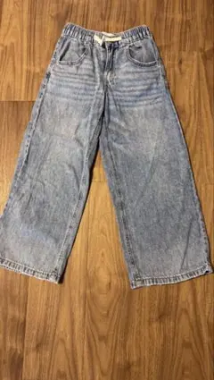 ZARA ワイドレッグデニムパンツ 122cm ７歳 美品