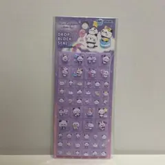 もちもちパンダドロップブロックシール タイルシール