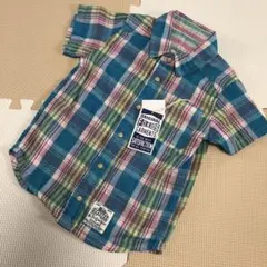 F.O.KIDS リバーシブル　半袖シャツ　110cm 新品♫ ガーゼ　夏休み